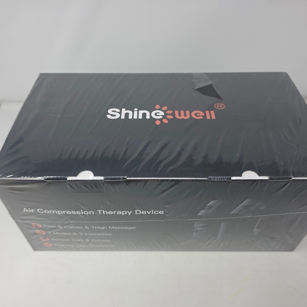 Shinewell Air Compression Leg Massager Feet Calves Thighs Therapy SW-062A NEW - Picture 3 of 7
